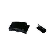 1 1/4 Slide Lock Black Plated Metal Military Buckle