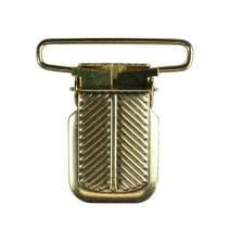1 1/2 Inch Herring Bone Metal Suspender Clip