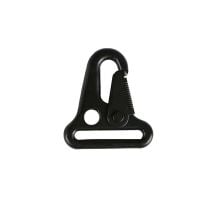 1 1/4" Steel Plated HK Snap Gloss Black