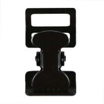 1 Inch Black Plated Metal Spring Buckle