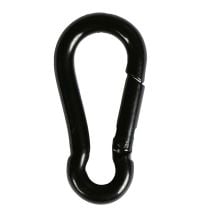 Black Plated Metal Mini Spring Link
