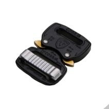 3/4 Inch Metal COBRA FM Buckle Single-Adjust Gloss Black
