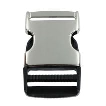 1 Inch Plastic/Metal Hybrid Buckle