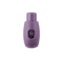 Lilac Bowling Pin Style Plastic Cord Lock