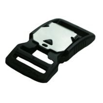 1 Inch Metal/Plastic Fidlock Magnetic Top Release Buckle Black