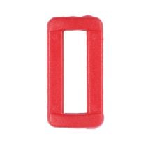 1 Inch Plastic Loop Blood Orange