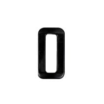 1 Inch Plastic Loop Wide Mouth Black