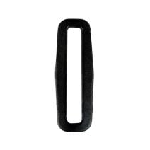 2 Inch Plastic Loop Black