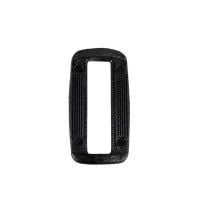 1 1/4 Inch Plastic Loop Black