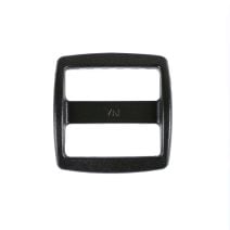 1 Inch Plastic 3-Bar Slide Wide Mouth Black