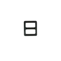 3/8 Inch Plastic 3-Bar Slide Black