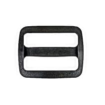 1 1/2 Plastic 3-Bar Slide Wide Mouth Black