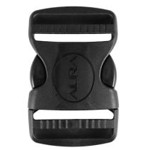 2 Inch Plastic Side Release Buckle Nexus Double Adjust Black