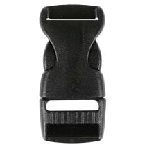 3/4 Inch Plastic Side Release Buckle Single Adjust Nexus Black