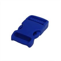 3/4 Inch Plastic Side Release Buckle Single Adjust Pacific Blue