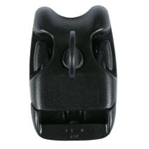 1 Inch Plastic Lock & Key Locking Side Release Buckle No Adjust Black