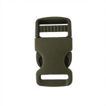 1 Inch Plastic Single Adjust Side Release Buckle Olive Drab