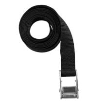 5 Foot by 1 Inch Black Heavyweight Polypropylene Cam Strap