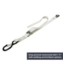 2 Inch Motorcycle Cam Strap with End Hardware