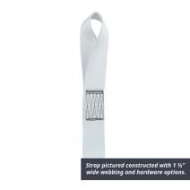 2 Inch Soft Tie Loop Strap