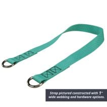 2 Inch Simple Sling with End Hardware