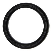 1 Inch Clearance Metal O-Ring Black Plated