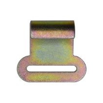 1 Inch Clearance Metal Flat Hook 