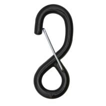 Clearance Vinyl Coated Safety S-Hook with Chrome Gate