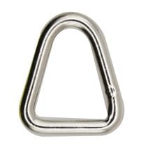 1 Inch Clearance Metal Delta D-Ring