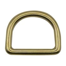 1 Inch Clearance Brass D-Ring