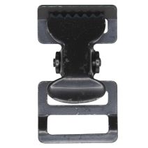 1 Inch Clearance Spring Buckle Black Plated