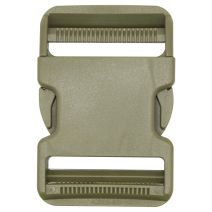 2 Inch Plastic Side Release Buckle Double Adjust Olive Drab