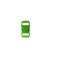 3/8 Inch Clearance Plastic Side Release Buckle Single Adjust Kelly Green