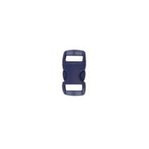 3/8 Inch Clearance Plastic Side Release Buckle Single Adjust  Steel Blue