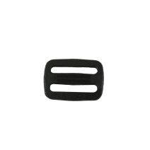 1 Inch Clearance Plastic 3-Bar Slide  Black