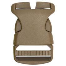1 1/2 Inch Single Adjust Side Release Buckle w/ Field Repair Coyote Brown