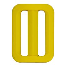 1 Inch Plastic 3-Bar Slide Yellow