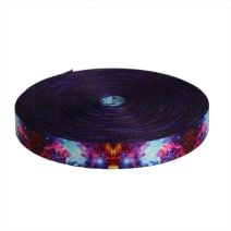 3/4 Inch Polyester Satin Universe