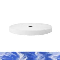 1 Inch Sublimated Elastic Blue Smoke