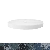 1 Inch Sublimated Elastic Camouflage Digital Blue