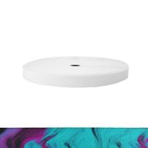 1 Inch Sublimated Elastic Wicked Purple