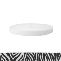 1 Inch Sublimated Elastic Zebra