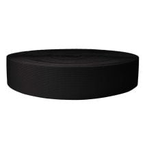 2 Inch Sublimated Elastic Black