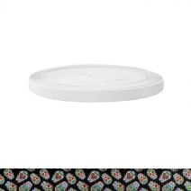 3/4 Inch Sublimated Elastic Sugar Skulls Black