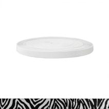 3/4 Inch Sublimated Elastic Zebra
