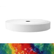 1-1/2 Inch Sublimated Elastic Tie Dye