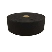 3 Inch Woven Elastic Black
