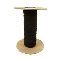 1/2 Inch Woven Elastic Black