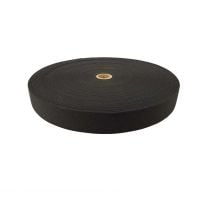 1-1/2 Inch Woven Elastic Black
