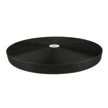 1-1/2 Inch Hook and Loop Black